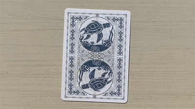 Gilded Bicycle Turtle (Sea) Playing Cards