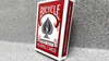 Bicycle 2 Faced Red Tuck (Mirror Deck Same on both sides) Playing Card