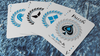 Ice Falcon Throwing Cards (Foil) by Rick Smith Jr. and De'vo