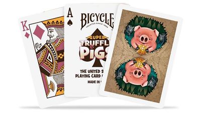 Bicycle Super Truffle Pigs Playing Cards