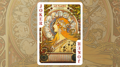 Mucha Zodiac Special Edition Playing Cards by TCC