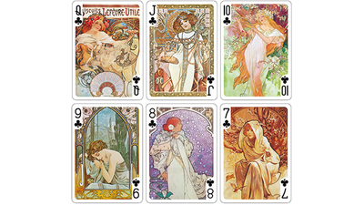 Mucha Zodiac Special Edition Playing Cards by TCC