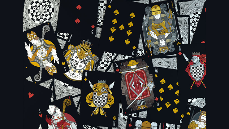 Kings Game White (NUMBERED SEAL) Playing Cards