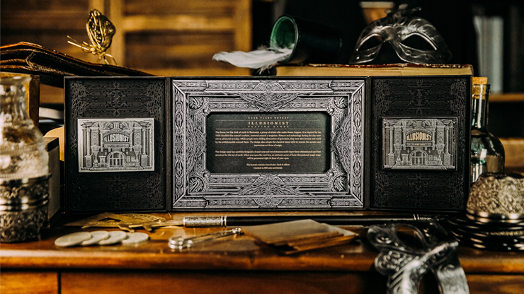 The Illusionist Black Gold Boxset Playing Cards