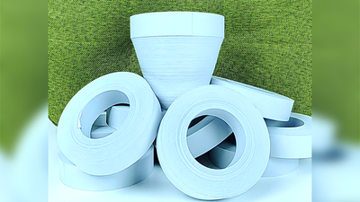 PAPER ROLL to Paper Cup 10-qty (White) by JL Magic - Trick