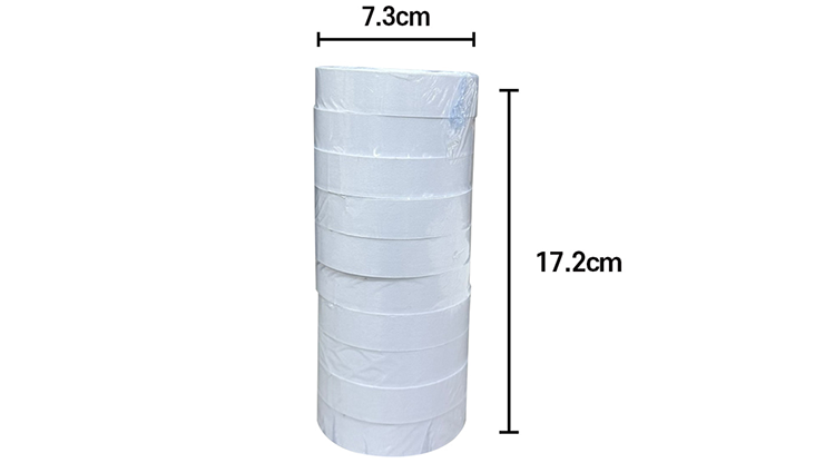PAPER ROLL to Paper Cup 10-qty (White) by JL Magic - Trick