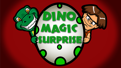 DINO MAGIC SURPRISE (Gimmick and Online Instructions) by Luis Zavaleta & Nox - Trick