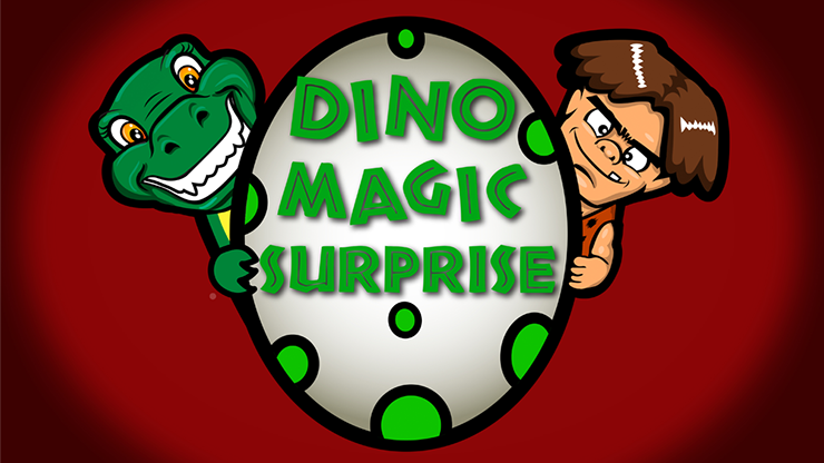 DINO MAGIC SURPRISE (Gimmick and Online Instructions) by Luis Zavaleta & Nox - Trick