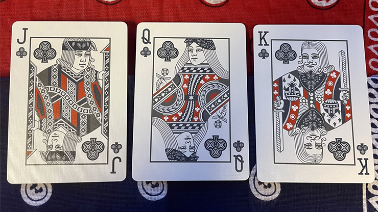 Bicycle Bandana (Blue) Playing Cards