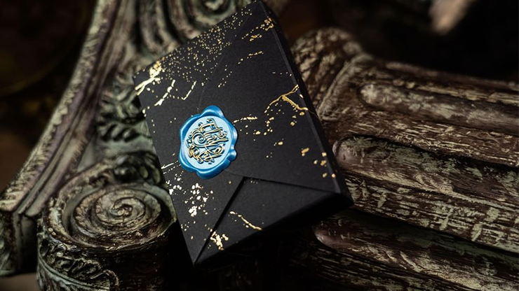 Fluid Art Blue (Luxury Edition) Playing Cards