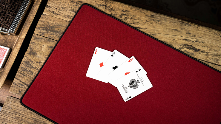 Sewn-Edge Basic Close-Up Pad (Red) by TCC Presents - Trick