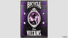 Bicycle Disney Villains (Purple)  by US Playing Card Co.