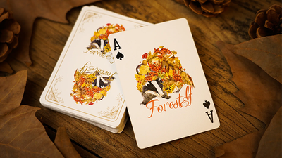 Forest elf Badger Playing Cards