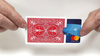 Credit Card Holder (Made from Blue Bicycle cards) by Joker Magic - Trick