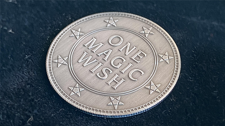 Magic Wishing Coins Antique Silver (12 Coins) by Alan Wong - Trick