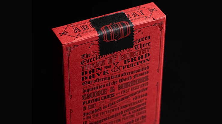 Smoke & Mirrors Anniversary Edition: Rouge Playing Cards by Dan & Dave