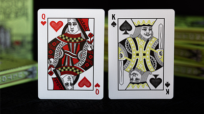 FULTON'S Day Of The Dead Green Edition Playing Cards