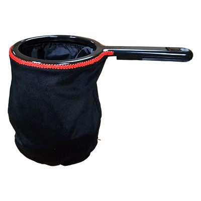 Change Bag Velvet with Zipper (Black) by Bazar de Magia - Trick