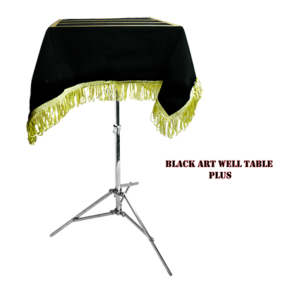 Black Art Table (moving well) - Trick