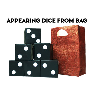Appearing Dice From Bag by Premium Magic - Trick