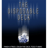 Disposable Deck 2.0 (blue) by David Regal - Trick