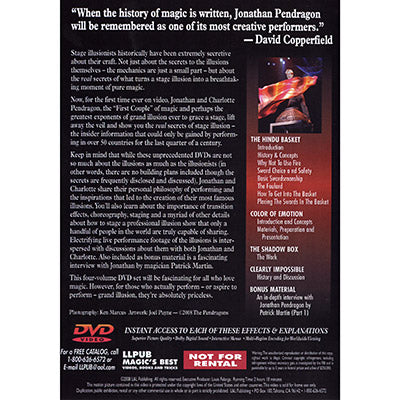 Magic of the Pendragons #1 by Charlotte and Jonathan Pendragon and L&L Publishing - DVD