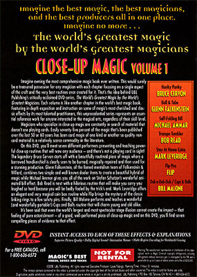 World's Greatest Magic: Close Up Magic #1  - DVD