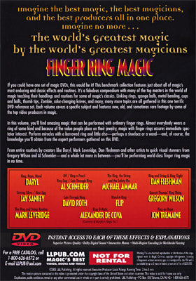 World's Greatest Magic: Finger Ring Magic  - DVD