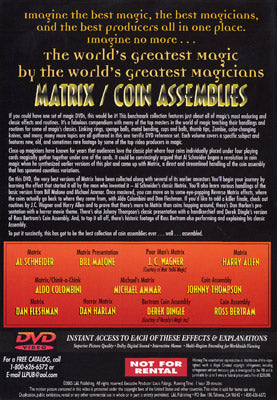 World's Greatest Magic: Matrix and Coin Assemblies - DVD