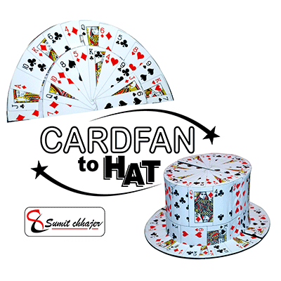 Fan to Hat (Card) by Sumit Chhajer - Trick