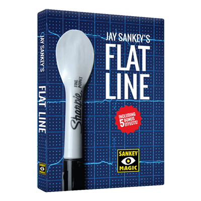 Flatline (DVD & Gimmicks) by Jay Sankey - Trick
