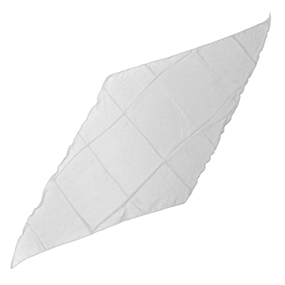 Diamond Cut Silk 36 inch (WHITE) by Magic by Gosh - Trick