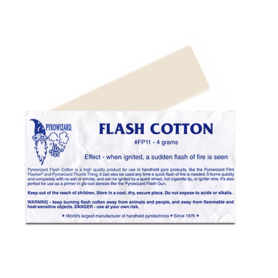 Theatre Effects Pyrowizard™ Flash Cotton - 4 grams