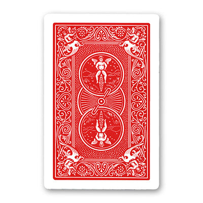 Jumbo Bicycle Card (Blank Face, RED Back) - Trick