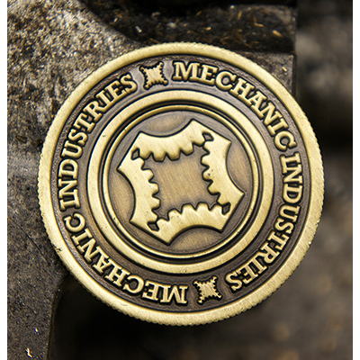Half Dollar Coin (Bronze) by Mechanic Industries - Trick