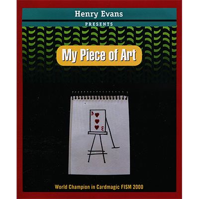 My Piece of Art (DVD and Gimmick) by Marcel - Trick