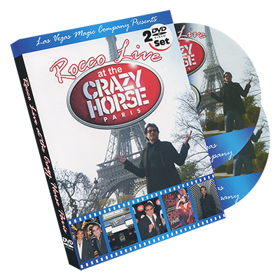 Rocco LIVE! at the Crazy Horse (2 DVD set) by Rocco - DVD