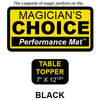 Table Topper Close-Up Mat (BLACK - 7x12.5) by Ronjo - Trick