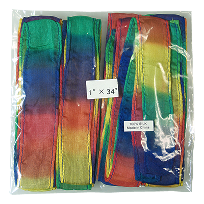 Thumb Tip Streamer 12 pack (1 inch  x 34 inch) by Magic by Gosh - Tricks