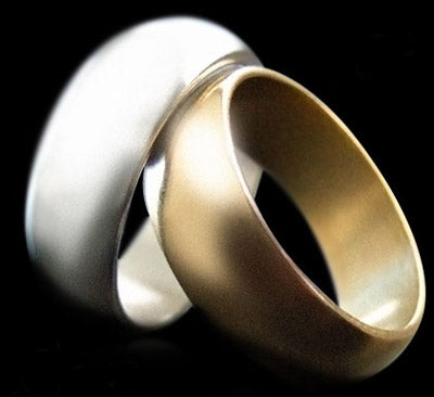 Wizard PK Ring G2 (CURVED, Gold, 16mm) by World Magic Shop - Trick